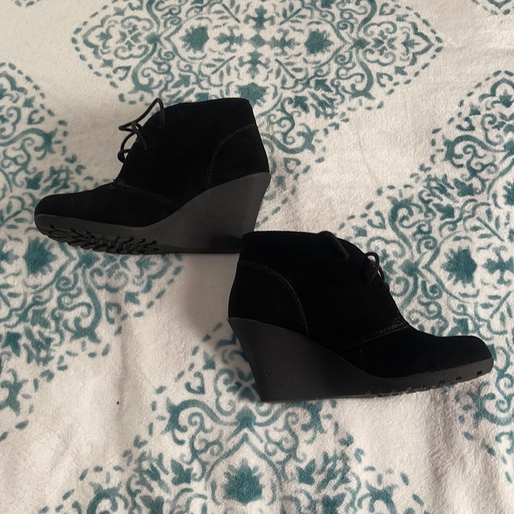 wedge booties